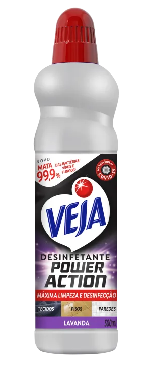Veja Desinfetante Power Action Lavanda 500ml Bottle.webp